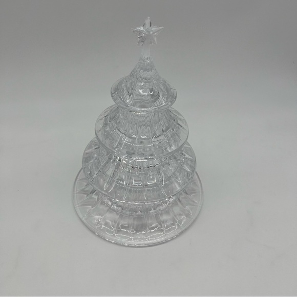 GORHAM 3 TIER CHRISTMAS TREE CANDY DISH - Picture 3 of 9